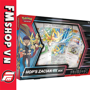 TCG POKEMON HOPS ZACIAN EX BOX