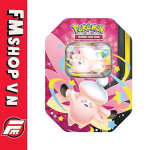 TCG POKEMON MEGA MOONLIT TIN MEGA CLEFABLE EX