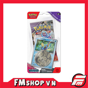 1 PACK TCG POKEMON SV05 TEMPORAL FORCES CHECKLANE BLISTER