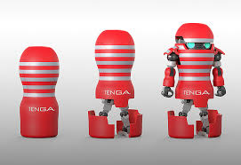 TENGA ROBOT MEGA BEAM SET LIKE NEW JPV