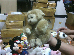 THÚ BÔNG BROWN MONKEY