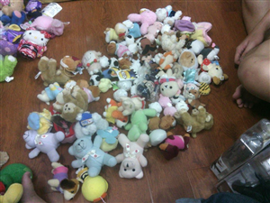 THÚ BÔNG CỠ NHỎ  150k/1