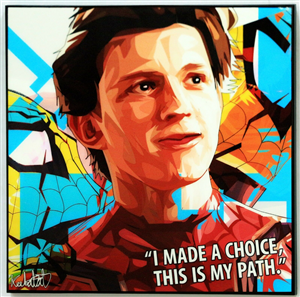 TRANH KHUNG GỖ MARVEL SPIDERMAN