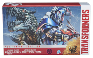 TRANSFORMER AGE OF EXTINCTION OPTIMUS PRIME + GRIMLOCK