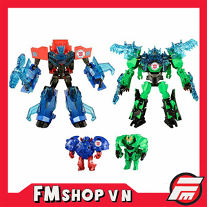 TRANSFORMER OPTIMUS PRIME & GRIMLOCK SUPREME ARMOR SET