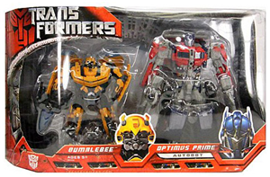 TRANSFORMERS BUMBLEBEE & OPTIMUS