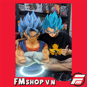 TƯỢNG BÁN THAN 1/1 VEGITO SUPER SAIYAN GOD BLUE