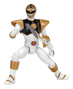 WHITE RANGER MM POWER RANGER LEGACY THE MOVIE 5 INCH