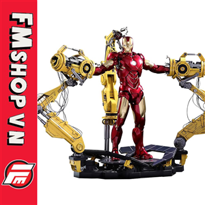 ZD TOYS SUIT UP GANTRY + IRON MAN MK IV