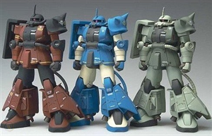 ZEONGRAPHY R-2 GALLERY EX HIGH MOBILE TYPE ZAKU SET