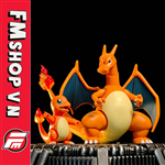 (2ND) BLOKEES POKEMON COMBO CHARIZARD & CHARMANDER