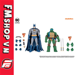 (2ND) DC COLLECTIBLES BATMAN VS TMNT - BATMAN & LEONARDO SET