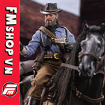 (2ND) DSTOYS 1/12 RDR ARTHUR MORGAN & HORSE SET