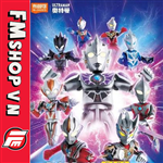 (2ND FULL SET ĐỦ ĐỒ,THẺ) BLOKEES ULTRAMAN GALAXY VERSION 16