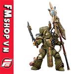 (2ND) JOYTOY WARHAMMER DEATH GUARD PLAGUE MARINE ICON BEARER
