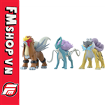 (2ND) POKEMON SCALE WORLD RAIKOU & ENTEI & SUICUNE