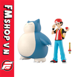 (2ND) POKEMON SCALE WORLD RED & SNORLAX & POKE FLUTE