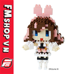 (2ND THIẾU 2 MẢNH BÀN TAY) NANOBLOCK KIZUNA AI A.I CHANNEL