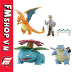 (2ND, THIẾU 3 CỤM CỎ) POKEMON SCALE WORLD PROFESSER OAK