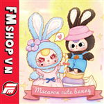 (NEW) BLINDBOX BABY THREE THỎ MACARON