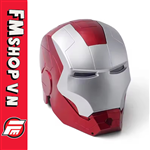 (NEW-MÀU BẠC-CÓ LED GIỌNG NÓI) HELMET IRON MAN MARK VII