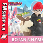 (NEW)POKEMON SCALE WORLD BOTAN & NYMPHIA