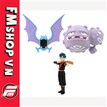 (NEW)POKEMON SCALE WORLD KYOU & GOLBAT & MATADOGAS