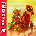 (NO BOX)BLOKEES INFINITY GALAXY VER TUBRO 03 GUAN YU+NGỰA