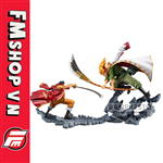 (NO BOX CÓ TT) BANPRESTO ONE PIECE ROGER VS EDWARD