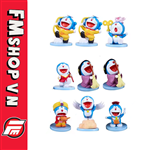 (NO BOX) FIG PVC SET MINI DORAEMON
