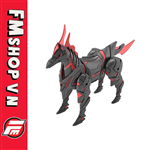 (NO BOX)MODEL KIT SD WORLD BLACK HORSE