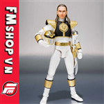 (NO BOX-Ố NẶNG)SHF POWER RANGER WHITE RANGER 25TH EDITION