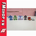 (NO BOX) SET 11 BLOKEES DEFENDER 3 TRANSFORMER