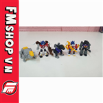 (NO BOX) SET 12 BLOKEES DEFENDER 3 TRANSFORMER