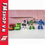 (NO BOX) SET 6 BLOKEES DEFENDER 3 TRANSFORMER