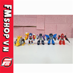 (NO BOX) SET 8 BLOKEES DEFENDER 3 TRANSFORMER