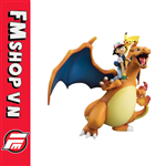 (NOBOX)PVC POKEMON ASH & PIKACHU & CHARIZARD FAKE