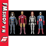 (NOBOX-SET 4 CON ) MARVEL AVENGERS TITAN HERO SERIES 12