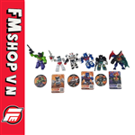 (NOBOX) SET BLOKEES TRANSFORMERS DEFENDER VOL 1
