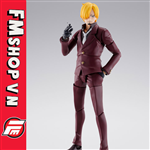 (NOBOX THIẾU PK) SHF ONE PIECE SANJI THE RAID ON ONIGASHIMA