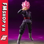 (OPEN-HỘP BỂ 1 TÍ NGAY GÓC) SHF DRAGON BALL BLACK GOKU ROSE