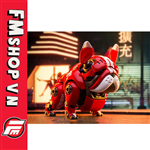 (RED VER) WHHWYF BULL DOG MACHINE