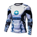 ÁO IRON MAN TRẮNG SIZE XL