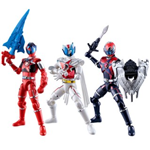 BANDAI UCHU SENTAI KYURANGER FULL 3 FIGURE SODO SET