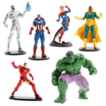 DISNEY STORE AVENGERS FIGURE SET