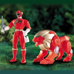 GAO RED AND GAO LION FIGURE