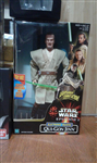 HASBRO STAR WAR EPISODE 1 ELECTRONIC TALKING QUI-GON JINN