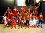 HERO SERIES SENTAI RED SET 6