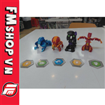 (NO BOX) SET BYAKUGAN 4 CON + 5 THẺ 