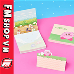 KIRBYS NEW LIFE ICHIBAN KUJI PRIZE G 3D MEMO PAD